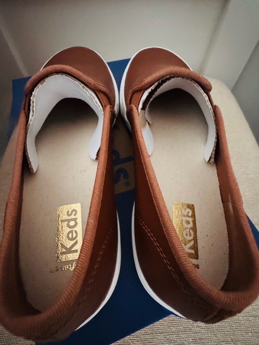 Keds Double Decker in Cognac Brown 7.5 - Picture 4 of 11